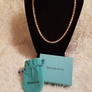 Authentic Tiffany & Co. Rope Necklace